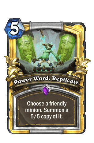 Power Word: Replicate