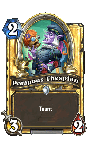 Pompous Thespian