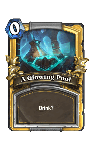 A Glowing Pool