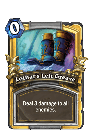 Lothar's Left Greave
