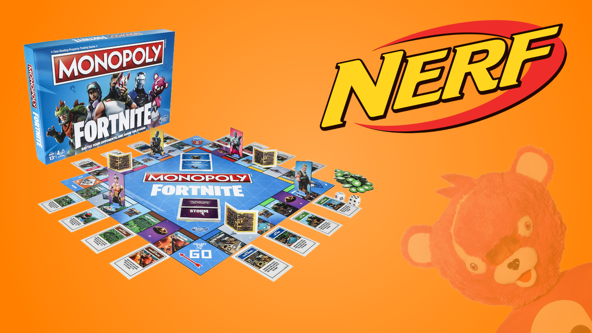 Fortnite Battle Royale Monopoly, Nerf Guns Coming from ...