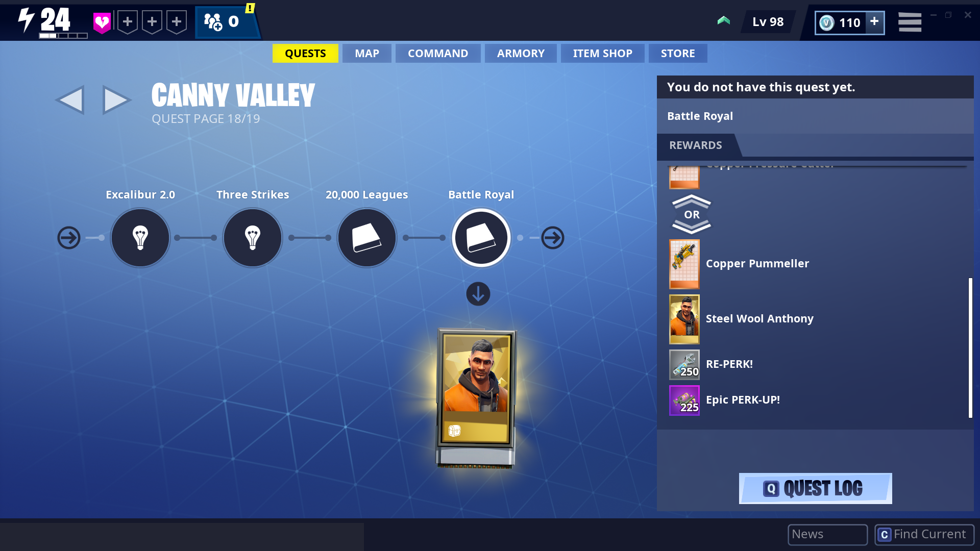 fortnite save the world v7 00 canny valley climax fortnite news and statistics ss1 - fortnite reperk